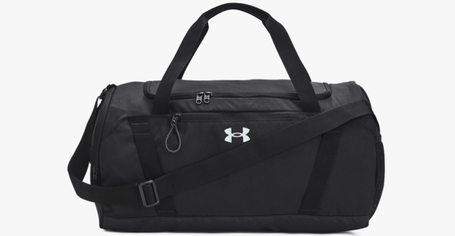 black under armour duffle bag