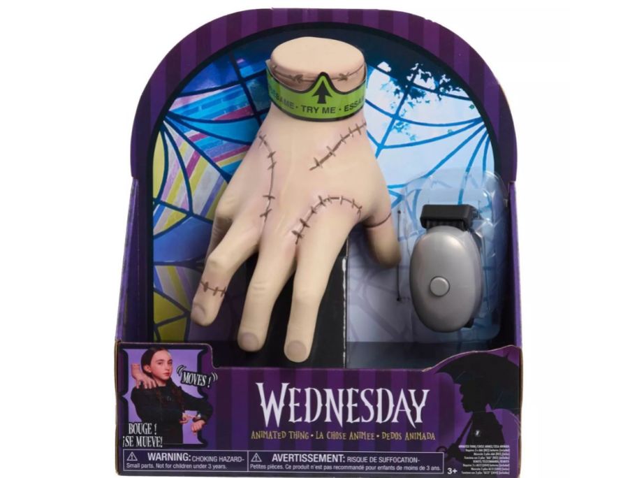A Poseable Thing toy from Wednesday 