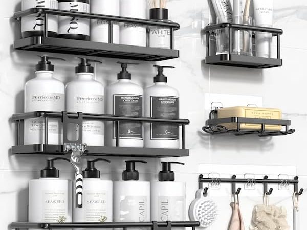 Shower Caddy Organizers 6-Piece Set only $8.79 (Reg. $26!)