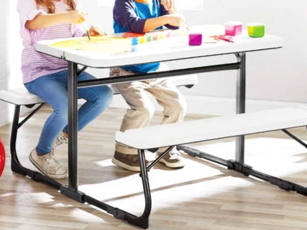Folding Kids Picnic Table Only $44.88 Shipped on Walmart.com – Perfect for Crafts!
