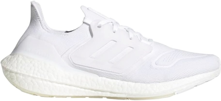 all white adidas shoe