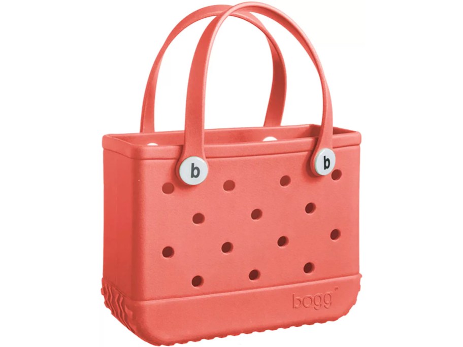 peach small bogg bag