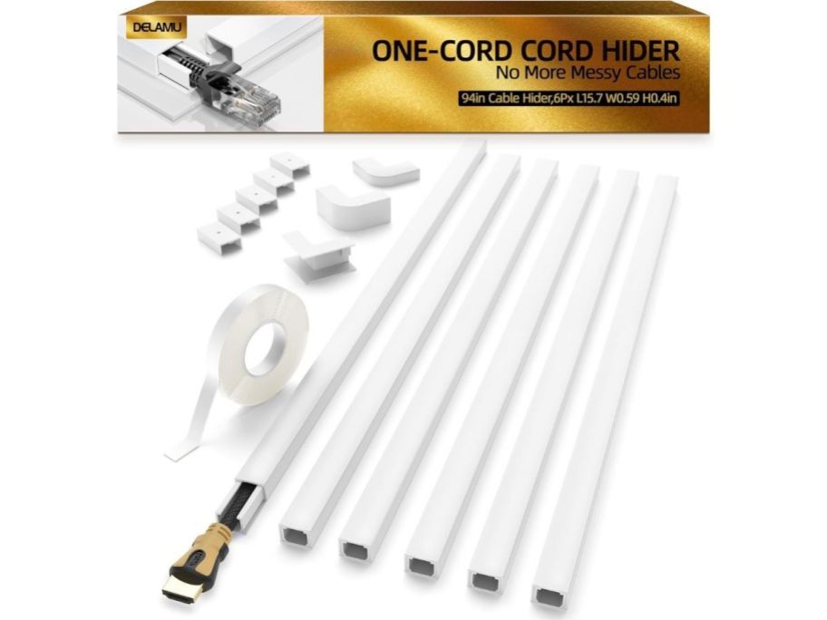 all the items that comes inside of the box of cable hidders