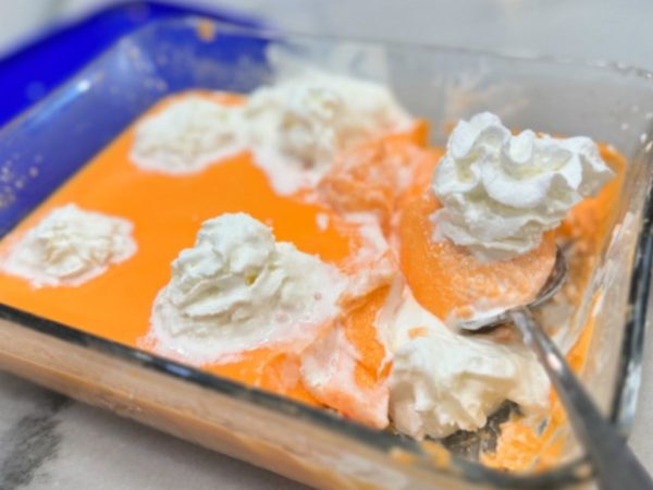This 2-Ingredient High Protein Fluffy Jell-O Tastes Like an Orange Creamsicle