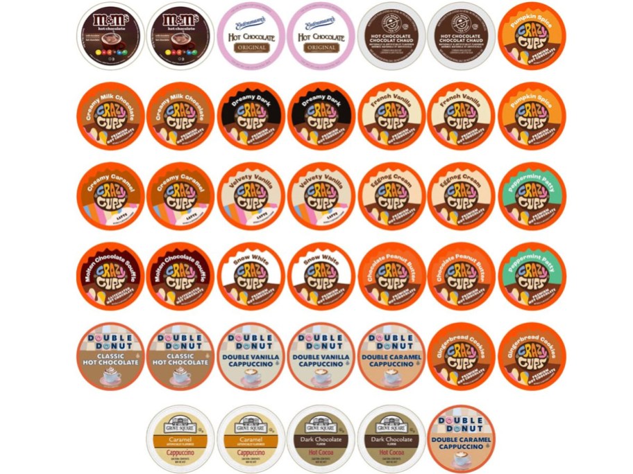 40 crazy cup kcups 