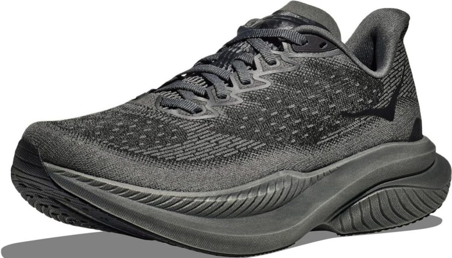 black hoka shoe