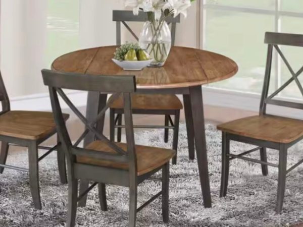 Up to 50% Off Home Depot Dining Furniture | 5-Piece Dining Table w/ Leaf Only $364 Shipped