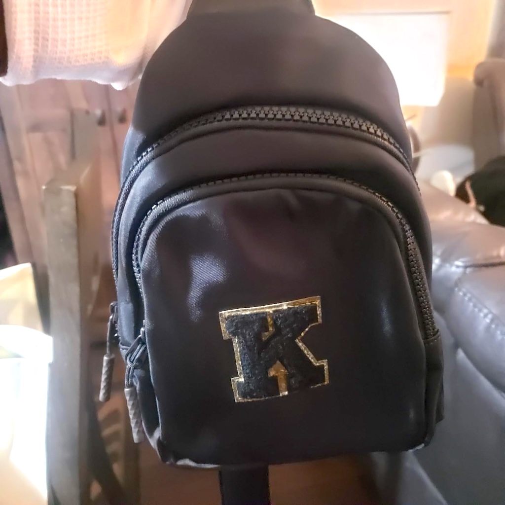 initial sling bag 