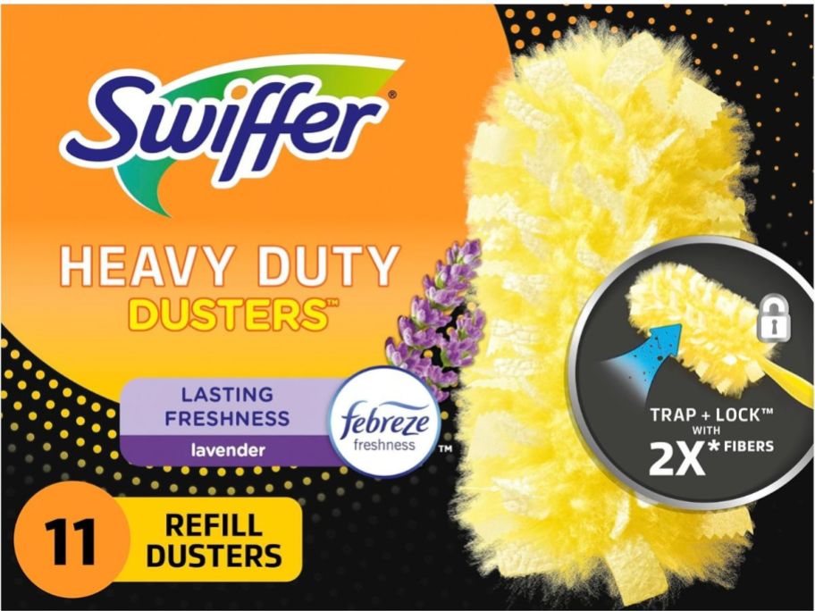 Swiffer Duster Heavy Duty Duster Refills - Lavender 11-Count box