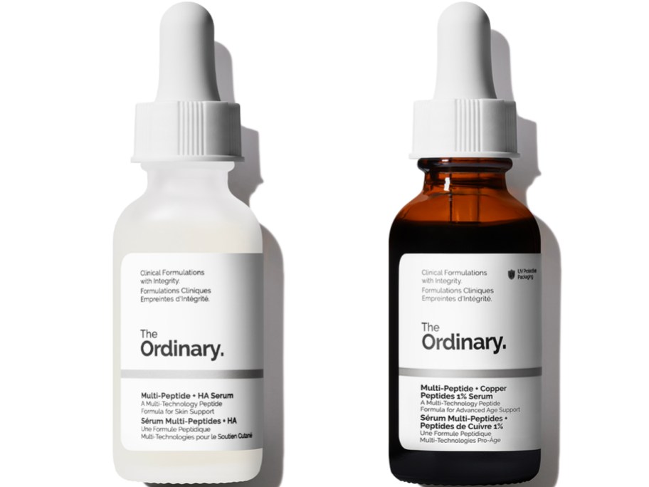 the ordinary skincare bottles