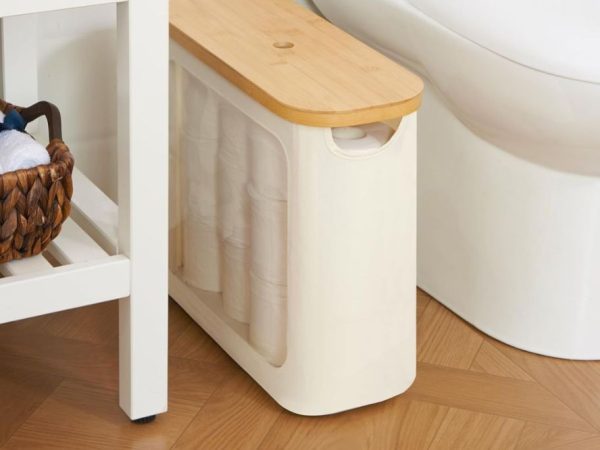 Slim Toilet Paper Storage Basket Just $14.74 on Amazon