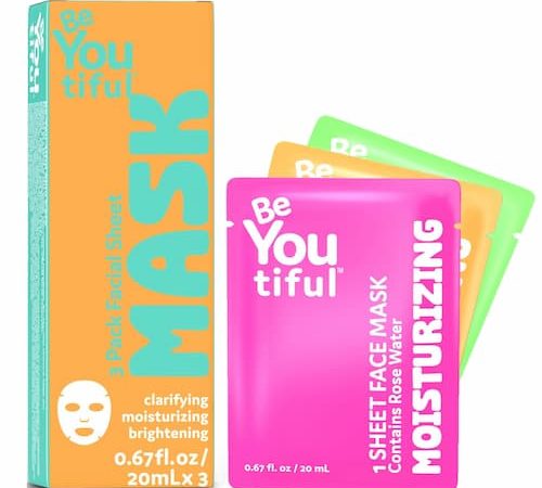 BeYOUtiful Hydrating Face Masks Set for $7.59 shipped! {Prime Day Deal}