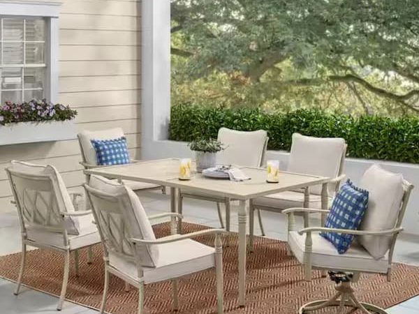 *HOT* Hampton Bay Rosehill 7-Piece Outdoor Patio Dining Set $299.60 shipped (Reg. $750!), plus more!