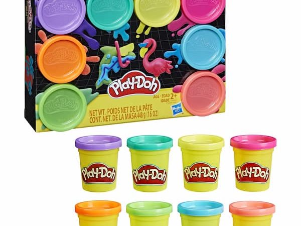 Walmart Toy Clearance: Play-Doh Neon Colors 8-Pack only $6.97, plus more!