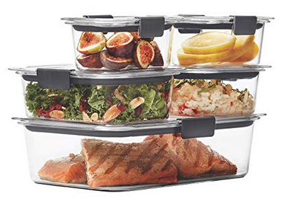 Rubbermaid Brilliance Leak-Proof Food Storage Containers (Set of 5) only $17.58!