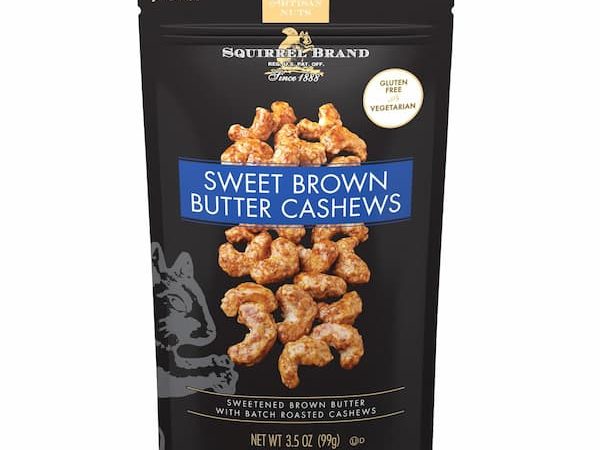 Squirrel Brand Sweet Brown Butter Cashews, 3.5 Ounces Resealable Bag only $2.36 shipped!
