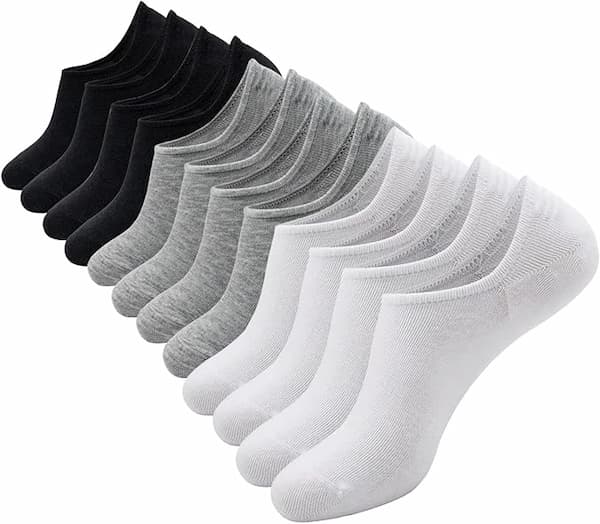 Women's No Show Socks 6 Pairs