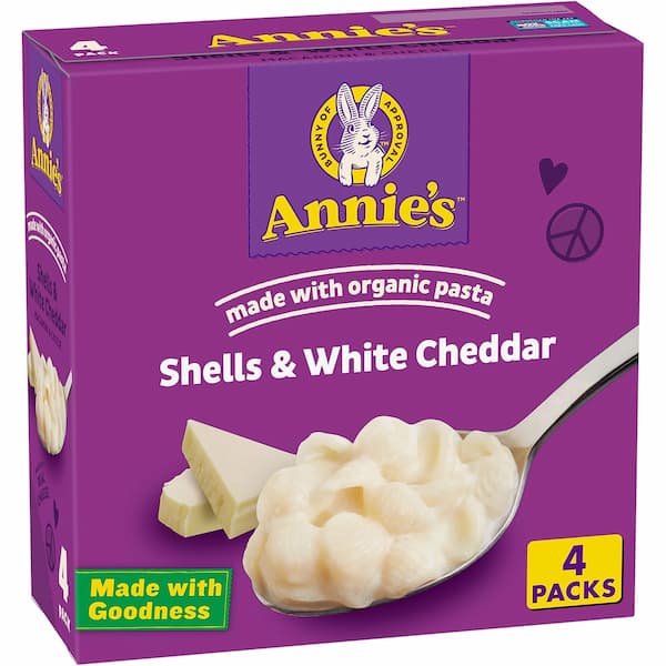 Annie's Shells and White Cheddar Mac and Cheese