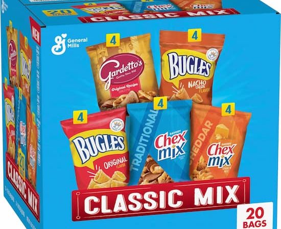 General Mills Classic Mix Snack Variety Pack 20-Count only $7.59 shipped!