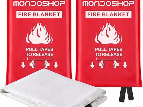 Emergency Fire Blankets 2-Pack only $8.99!