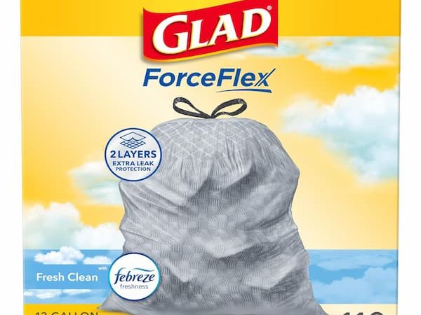 Glad Tall Kitchen Drawstring Trash Bags (110 count) only $15.17 shipped!