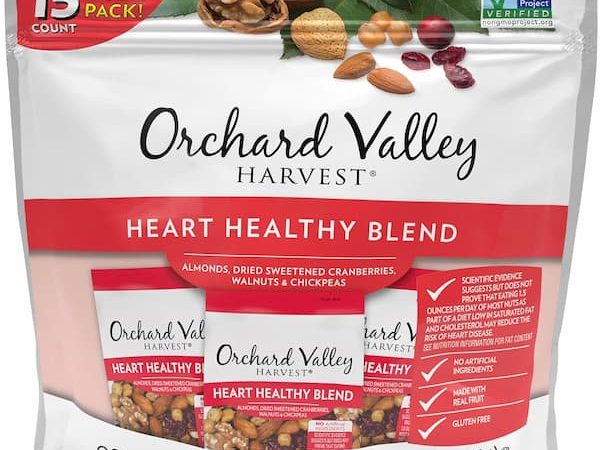 Orchard Valley Harvest Heart Healthy Blend 15-Count only $7.24 shipped!