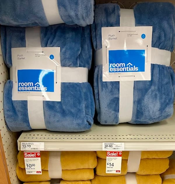 Room Essentials Plush Blankets deal