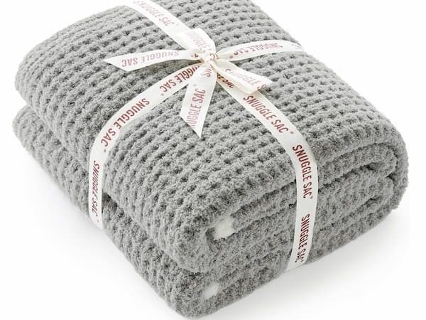 Ultra Soft Waffle Throw Blanket only $15.99 (Reg. $32)!