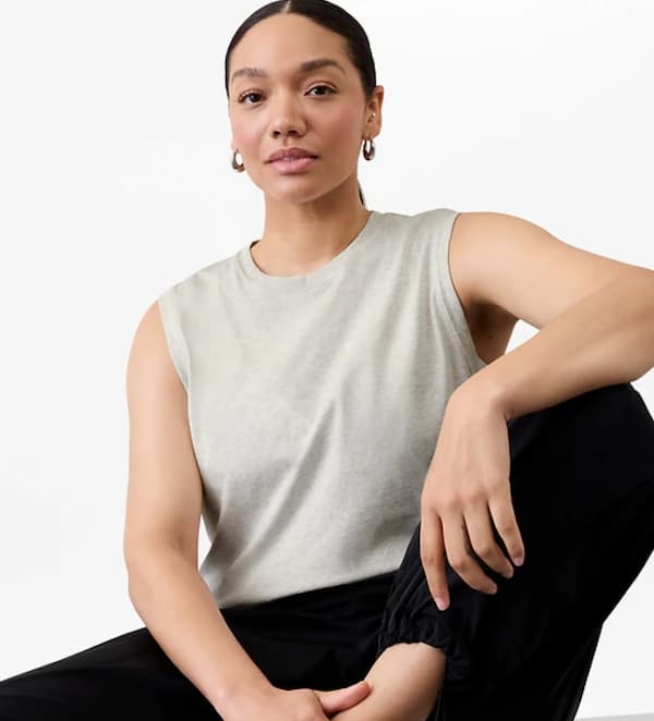 True Cotton Crop Tank