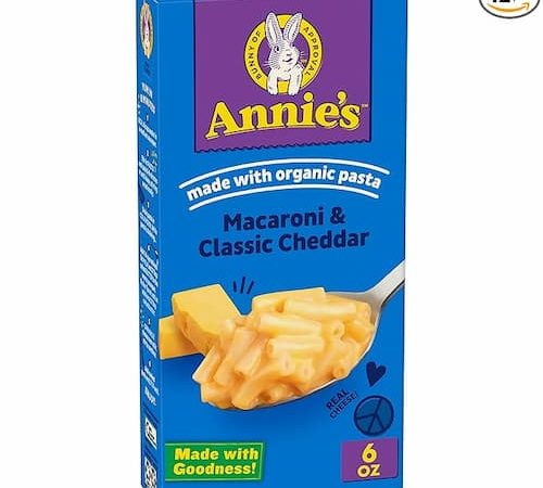 Annie’s Macaroni and Cheese (Pack of 12) only $9.92 shipped!