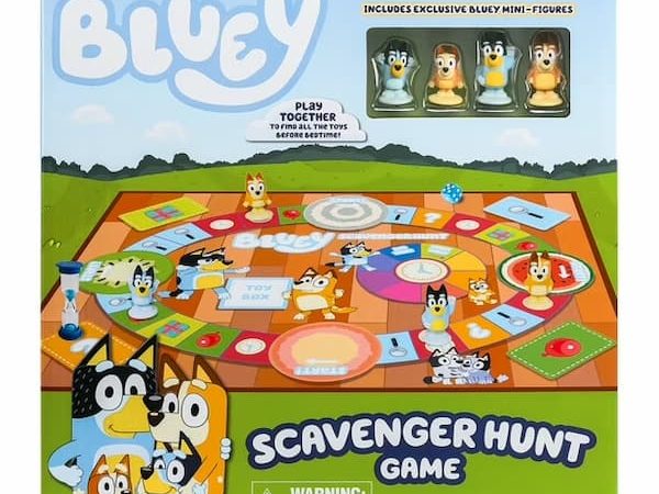 Bluey Scavenger Hunt Board Game only $7.99!