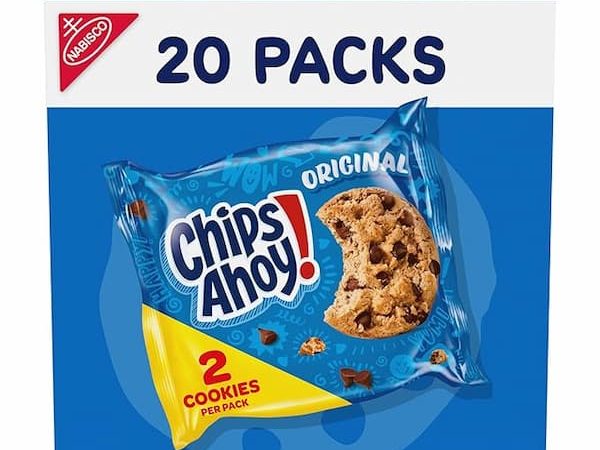 Chips Ahoy! Original Chocolate Chip Cookies, 20 Snack Packs only $4.42 shipped!