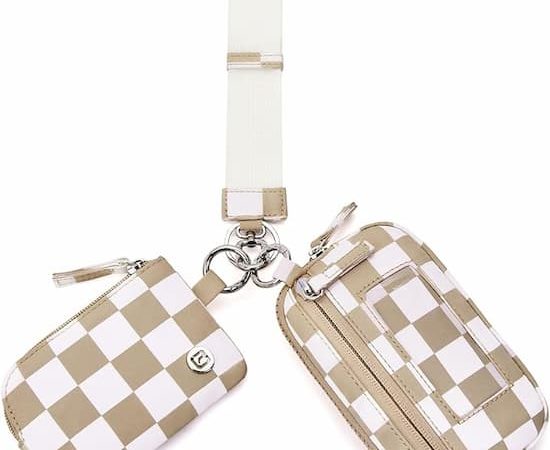 Dual Pouch Keychain Wristlet only $9.49!