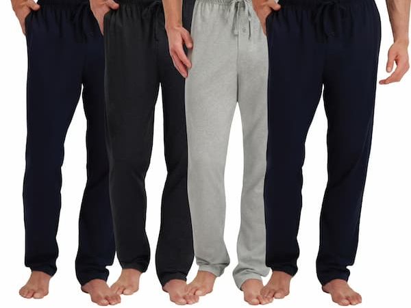 Hanes Knit Sleep Pants 4-Pack only $19.98, plus more!