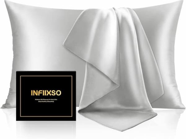 Silk Pillowcase as low as $4.89!