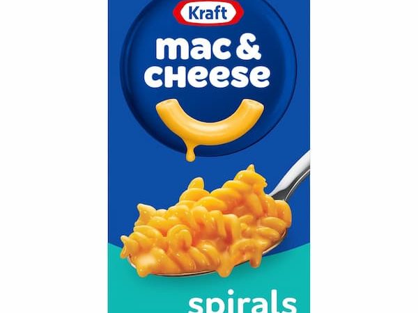 Kraft Macaroni and Cheese Spirals only $0.80 shipped!