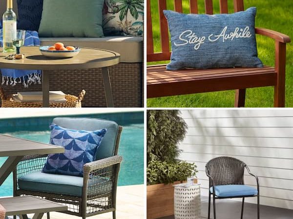 Outdoor Pillows and Cushions Clearance Deals at Lowe’s = Prices from $5!