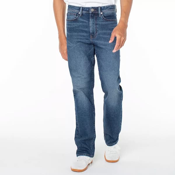 Men's Truth + Triumph Straight Fit 5-Pocket Stretch Denim Jeans deal