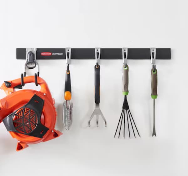 Rubbermaid FastTrack Garage 6-Piece 32-in Multipurpose Storage Rail System deal