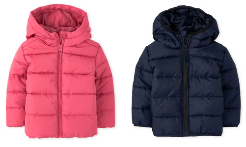 *HOT* The Children’s Place: Toddler and Kid’s Puffer Jackets only $13.99!