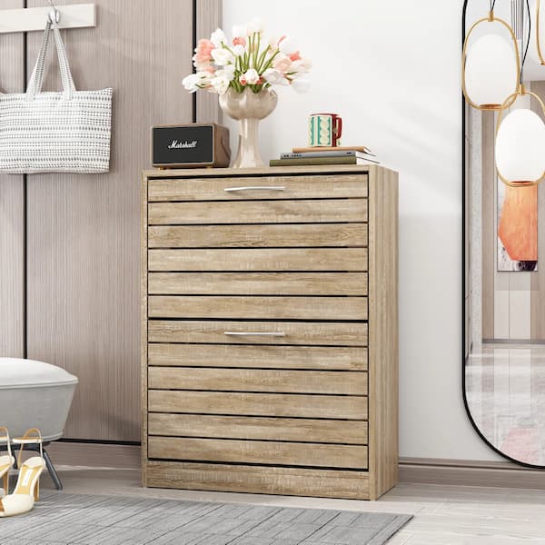 10 Pair Shoe Storage Cabinet 