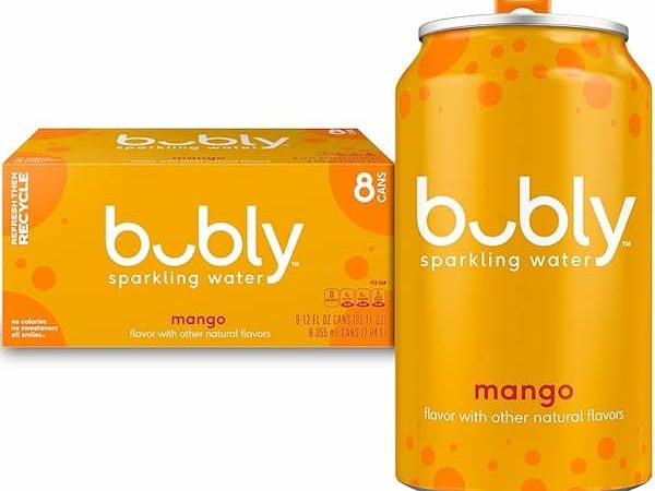 Bubly Sparkling Water, 8 Pack only $2.84 shipped!