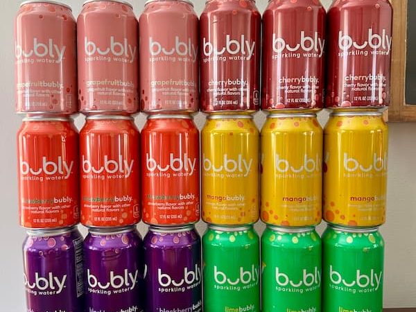 Bubly Sparkling Water Variety Pack 18-Count only $6.75 shipped!