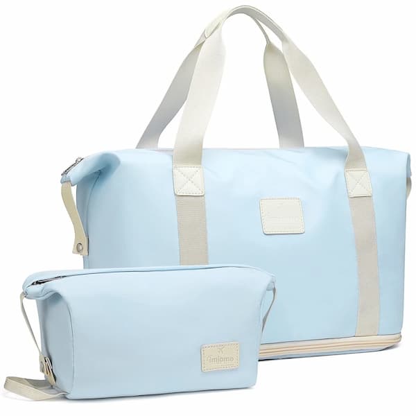 Expandable Travel Duffel Bag and Toiletry Bag deal