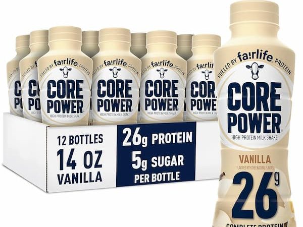 Fairlife Core Power Protein Shake, 12 Pack as low as $22.45 shipped!