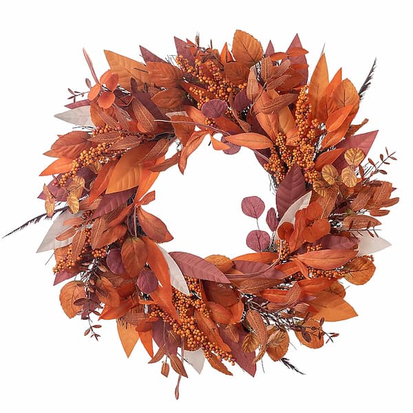 Holiday Living 22-in Harvest Artificial Wreath deal