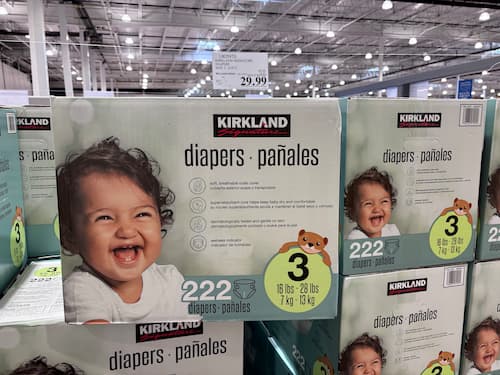 Kirkland Diapers Size 3