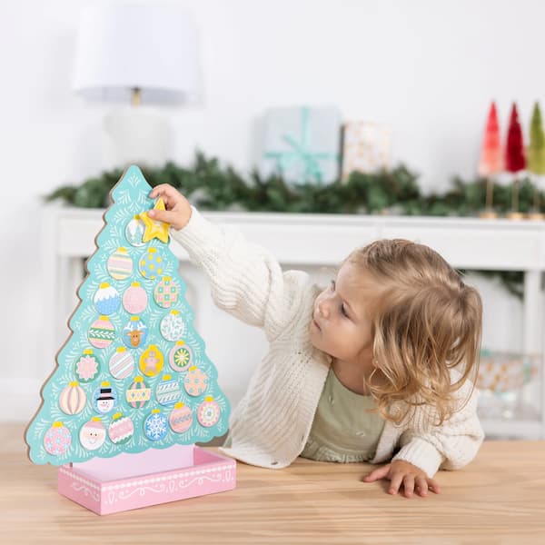 Melissa & Doug Countdown to Christmas Wooden Magnetic Advent Calendar deal