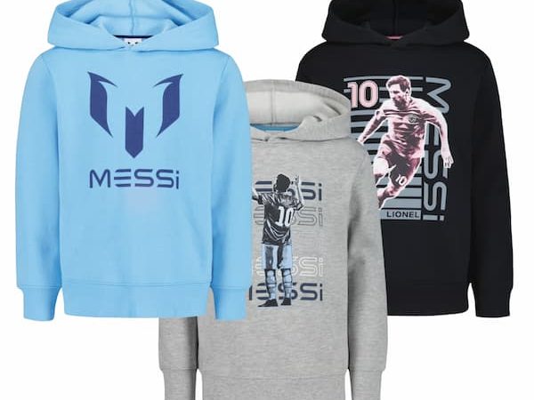 *HOT* Messi Boys’ Graphic Hoodies only $12, plus more!