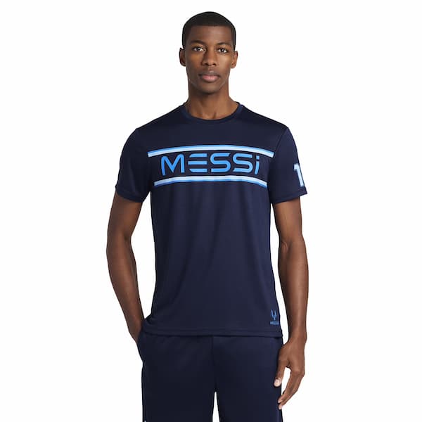 Messi Mens Short Sleeve Athletic Jersey Top deal